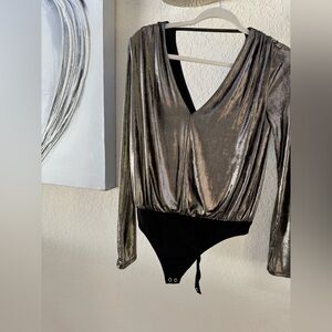 Metallic Express Bodysuit.